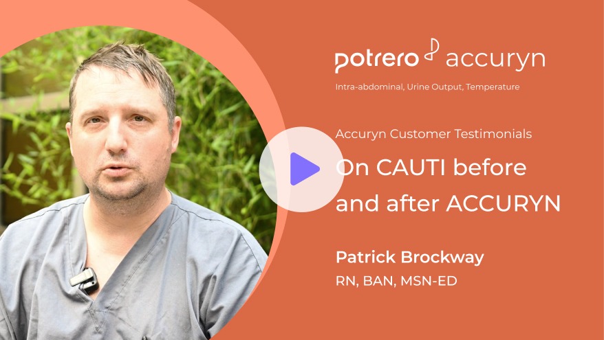 Patrick Brockway on CAUTI Rates before and after Accuryn